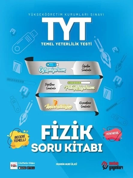 TYT Fizik Soru Kitabı Metin Yayınları ürün görseli 1