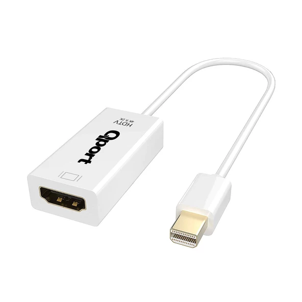 QPORT Q-DP-HDM MINI DISPLAY PORT TO HDMI ÇEVİRİCİ ürün görseli 1