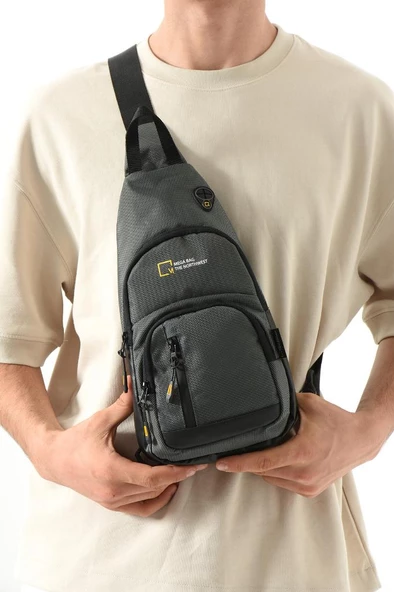Body Bag Çanta Sırt Çantası Erkek Göğüs Çantası Fonksiyonel Kullanım BadyBag 27*15 Cm Paraşüt Kumaş ürün görseli 1