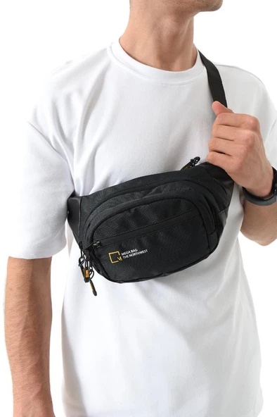 Erkek Bel Çantası Çok Cepli Free Bag Omuz Çantası Fonksiyonel Kullanım 20*12 Cm Mega Bag The Northwest ürün görseli 1