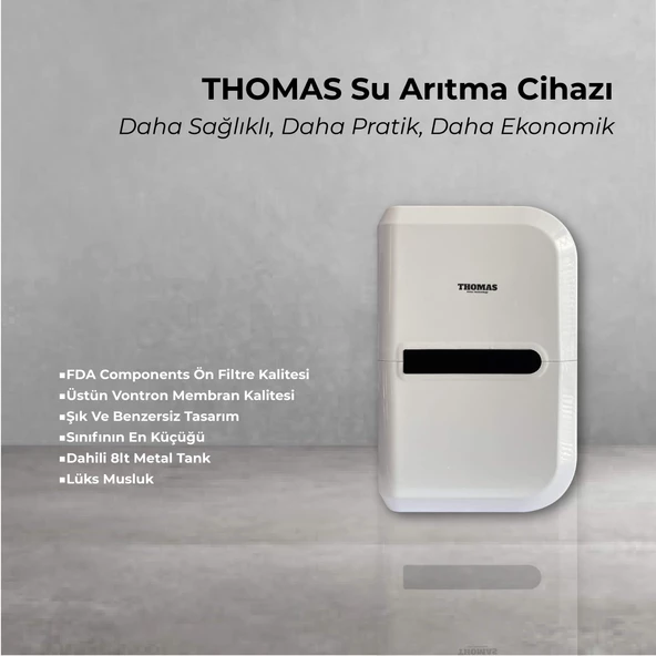 Thomas Beyaz Compact Su Arıtma Cihazı ürün görseli 1