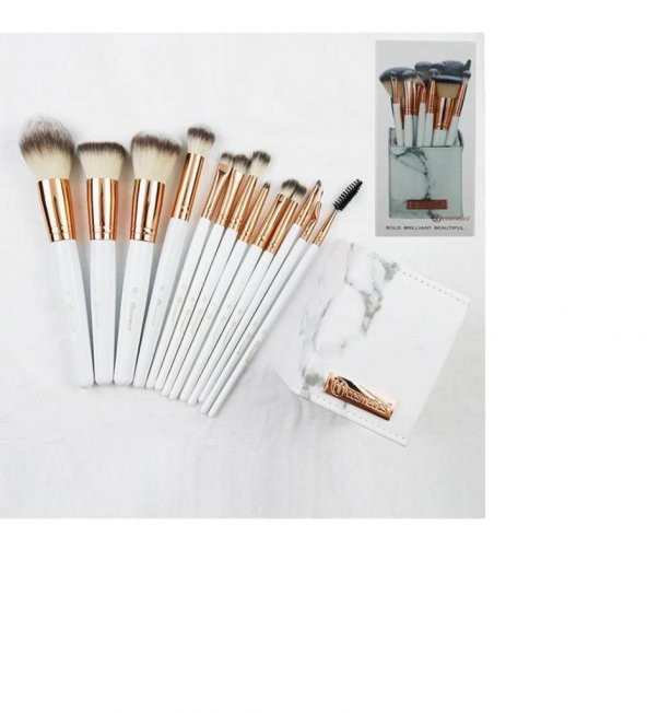 Bh Cosmetics Bh Signature Rose Gold 13 Piece Brush Set ürün görseli 1
