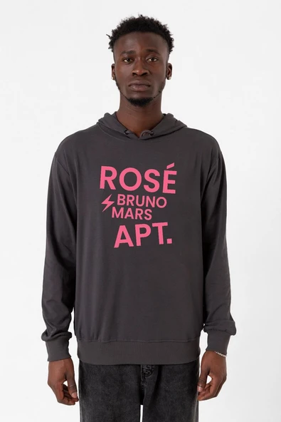 BLACKPINK ROSE BRUNO MARS APT Füme Erkek 2ip Kapşonlu ürün görseli 1