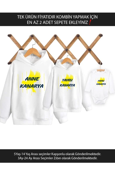Anne Yavru Kanarya Oğul Kız (TEK ÜRÜN FİYATIDIR KOMBİN YAPMAK İÇİN EN AZ 2 ADET SEPETE EKLEYİNİZ) ürün görseli 1