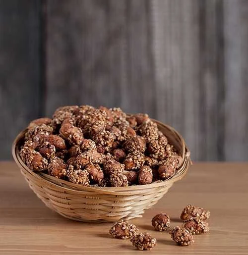 Susamlı Ballı Fıstık 750 Gram ürün görseli 1