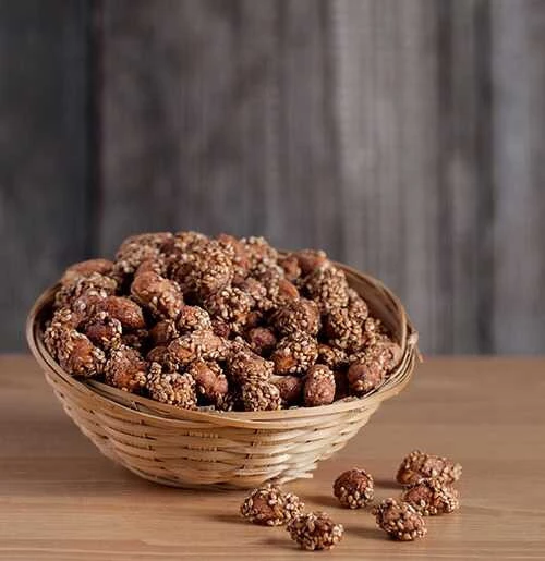 Susamlı Ballı Fıstık 250 Gram ürün görseli 1
