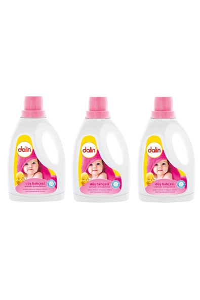 Dalin Sıvı Çamaşır Yumuşatıcısı Düş Bahçesi 1500 ml x 3 ürün görseli 1