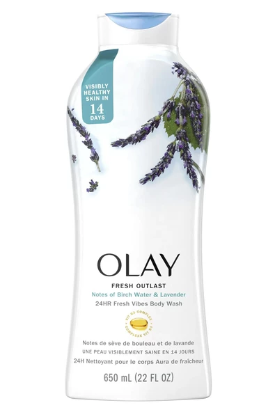 Olay Fresh Outlast Birch Water and Lavender Duş Jeli 650ML ürün görseli 1