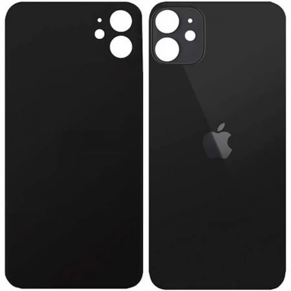 Gmr İphone Uyumlu 11 Arka Pil Kapağı Siyah ürün görseli 1