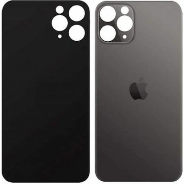 Gmr Iphone Uyumlu 11 Pro Arka Pil Kapağı Siyah ürün görseli 1