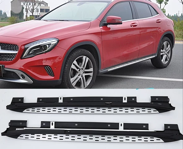 Gla Uyumlu 2015-2019 Yan Basamak Koruma Side Step Bmw Style ürün görseli 1
