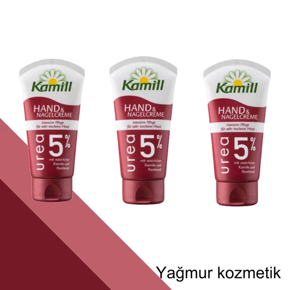 Kamill Urea %5 El & Tırnak Kremi Tüp 75ml.3lü set ürün görseli 1