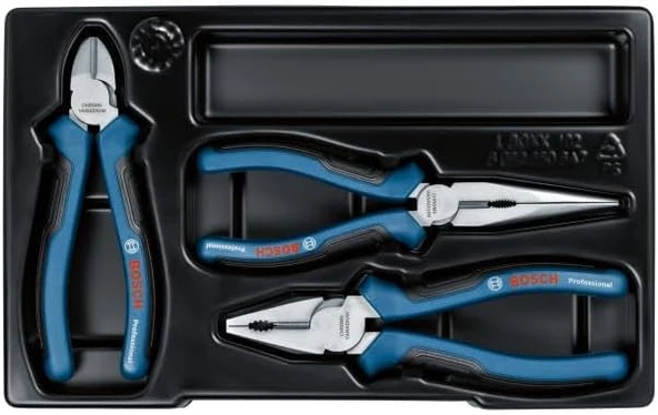 Bosch Profesyonel Pense Seti 3 Parça - 1600A016BG - Resim 3