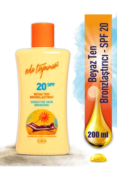 Eda Taşpınar Beyaz Ten Bronzlaştırıcı 200 ML ürün görseli 1