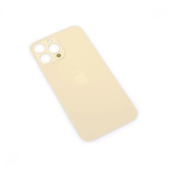 Gmr iPhone Uyumlu 13 Pro Max Arka kapak Pil Kapağı Gold ürün görseli 1