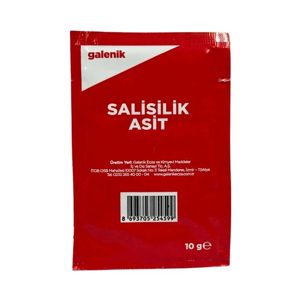 Galenik Salisilik Asit (Acıde Salıcylıque) 10 Gr ürün görseli 1