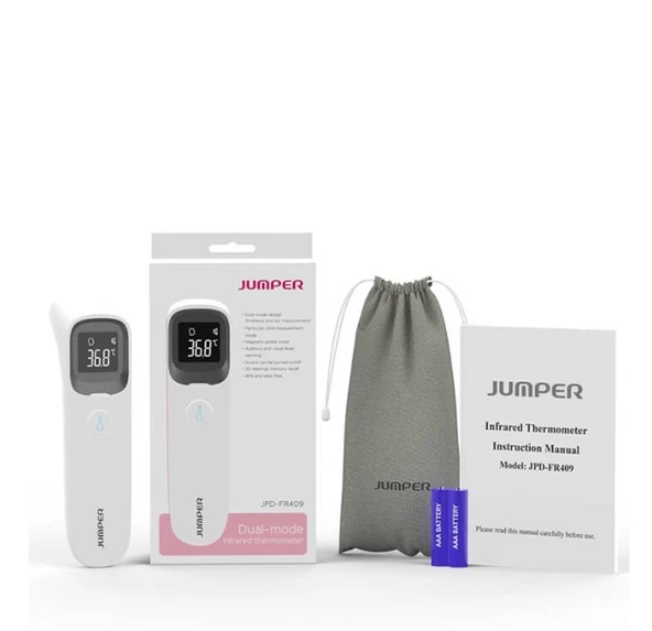 Jumper JPD-FR409 Dijital Temassız Ateş Ölçer ürün görseli 1