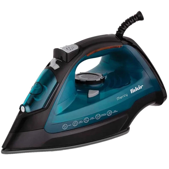 Fakir Mercy 2200W Seramik Taban Buharlı Ütü - Mavi ürün görseli 1