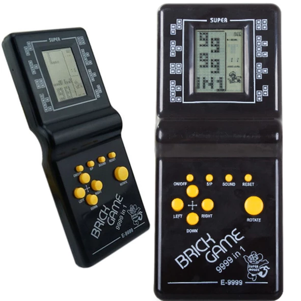 El Aterisi Tetris Oyunu Gameboy Klasik Tetris Oyunu Taşınabilir El Konsolu Siyah-T1. ürün görseli 1