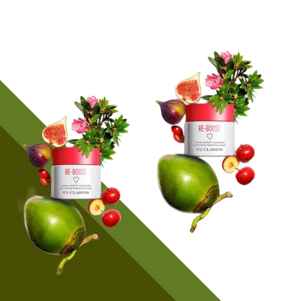 Clarins My Re-Boost Comforting Hydrating Cream 50 x 50 ml 2li ürün görseli 1