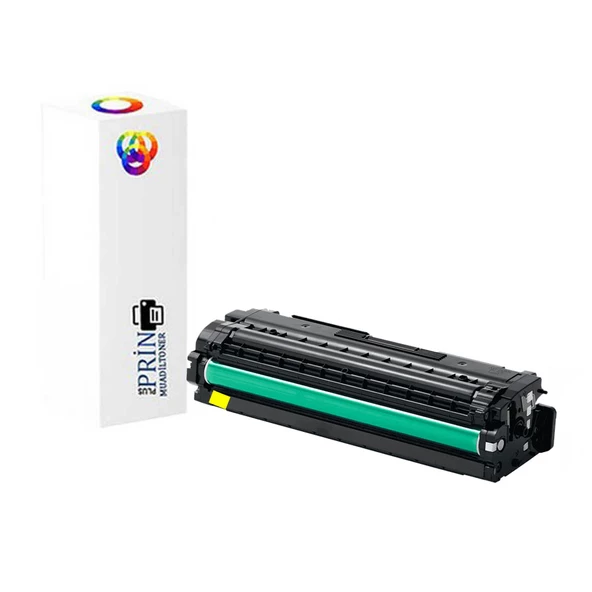 Samsung CLT-Y506L/Samsung CLX-6260ND Muadil Toner Sarı Renk ürün görseli 1