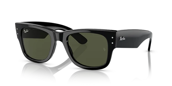 Ray-Ban Mega Wayfarer 0840S 901/31 Black-Green Güneş Gözlüğü ürün görseli 1