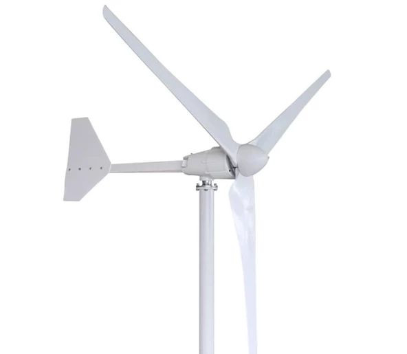 3 Kanat Rüzgar Türbini 1000W 12/24V ürün görseli 1