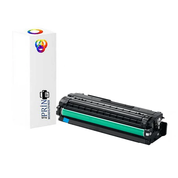 Samsung CLT-C506L/Samsung CLX-6260FD Muadil Toner Mavi Renk ürün görseli 1