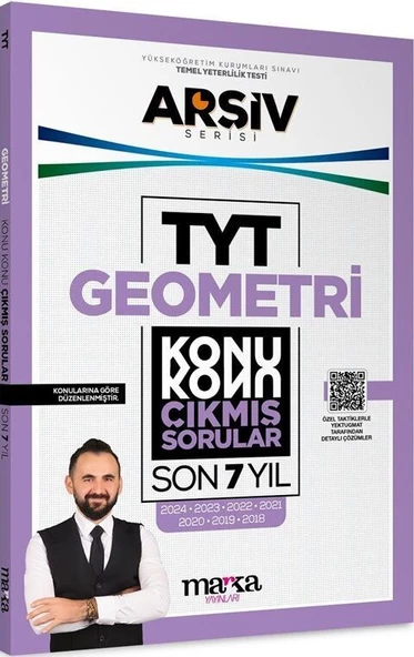 Marka Yayınları TYT Geometri ARŞİV Serisi Konu Konu Son 7 Yıl Çıkmış Sorular ürün görseli 1