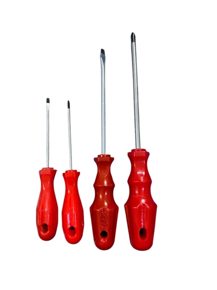 4 lü tornavida set 2 düz 2 yıldız ürün görseli 1