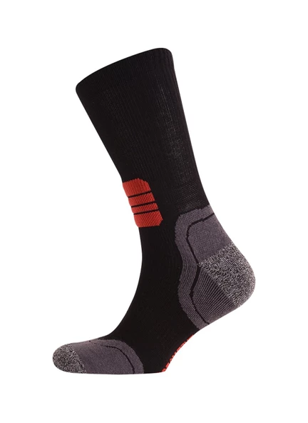 Thermoform Running Çorap Unisex 3'lü Paket Siyah - Resim 6