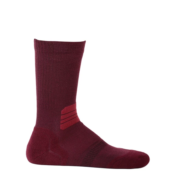 Thermoform Active Çorap Unisex 3'lü Paket Bordo - Resim 4
