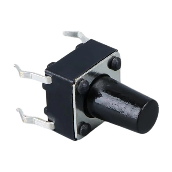 Tact Switch (C-9 Buton) 6X6x5mm (Ic-200) - Resim 5