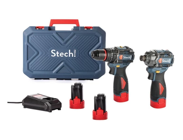 StechEnd SXS202 Akülü Matkap Seti 5 Parça ürün görseli 1