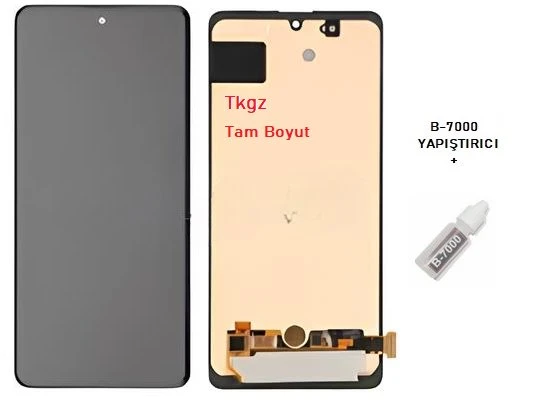 Tkgz - Samsung Galaxy A71 - SM-A715 Lcd Ekran Dokunmatik + B-7000 ürün görseli 1