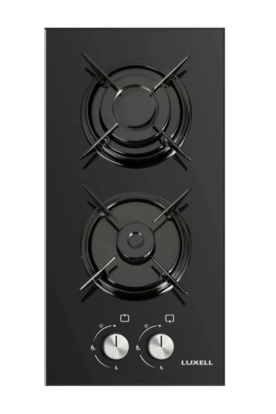 LUXELL C3-20WF SİYAH DOMİNO ANKASTRE CAM OCAK ürün görseli 1