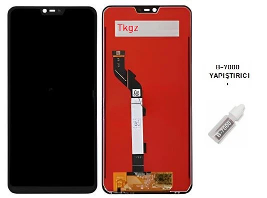 Tkgz - Xiaomi Mİ 8 LİTE Lcd Ekran Dokunmatik + B-7000 ürün görseli 1