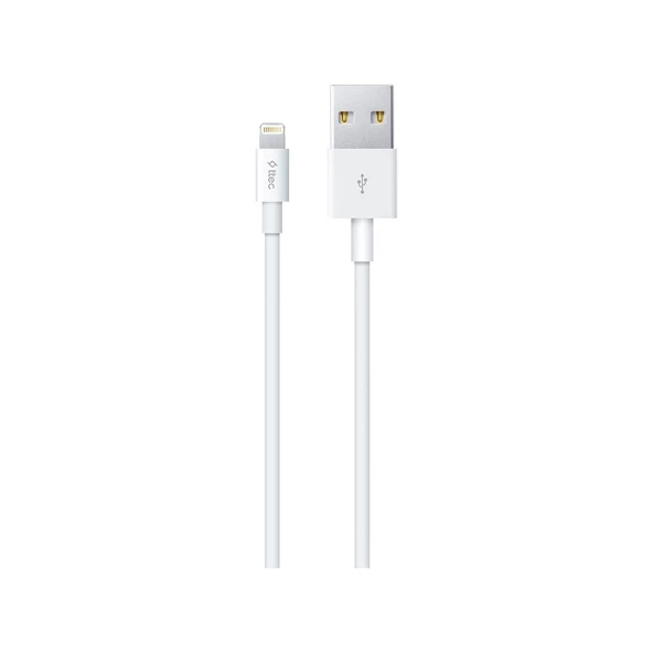 Ttec Lightning Kablo Beyaz 1M - 2DK7508B ürün görseli 1
