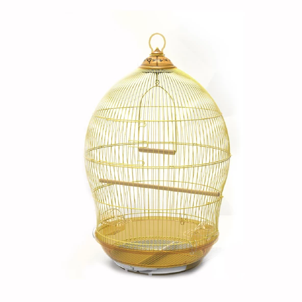 Dayang Kubbe Kafes Pirinç 48,5x48,5x76 cm ürün görseli 1