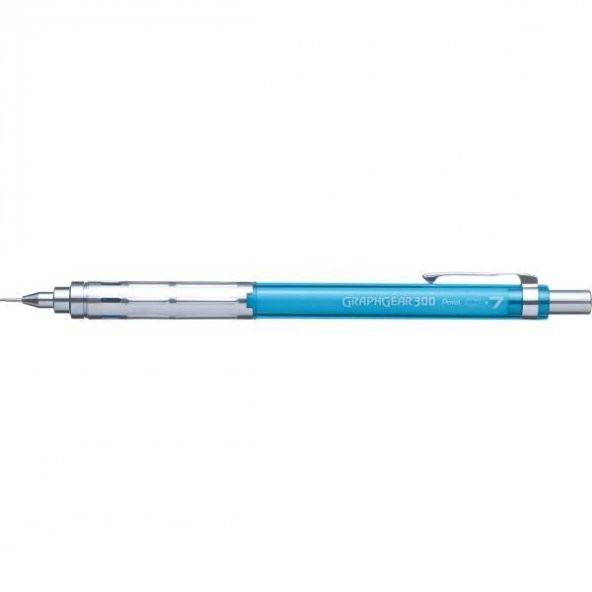 Pentel Teknik Çizim Ve Yazı Versatili 0.7 MM Mavi GraphGear 300 ürün görseli 1
