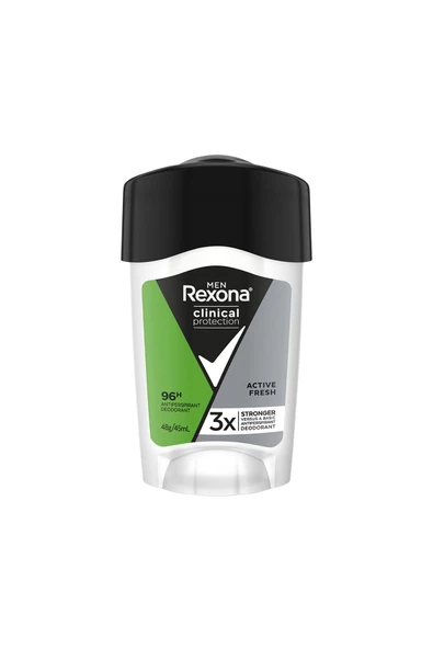 Rexona Men Clinical Protection Erkek Stick Deodorant Active Fresh 45 Ml ürün görseli 1