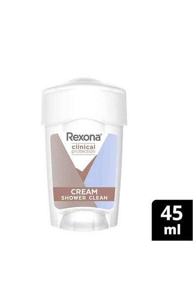 Rexona Clinical Protection Kadın Stick Deodorant Shower Clean 45 Ml ürün görseli 1