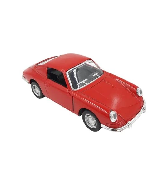 Nostaljik Klasik Metal Çek Bırak Araba Kırmızı Kapılar Açılır ( 1/36 Ölçek ) Mod:5 ürün görseli 1