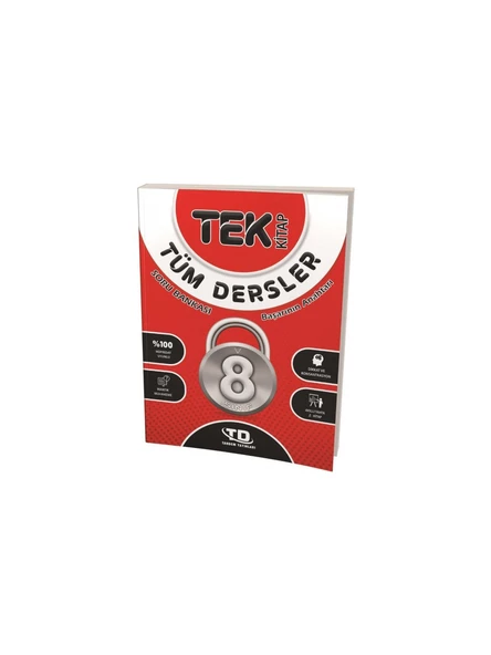 Tandem Yayınları 8.Sınıf Tek Kitap Tüm Dersler Soru Bankası ürün görseli 1