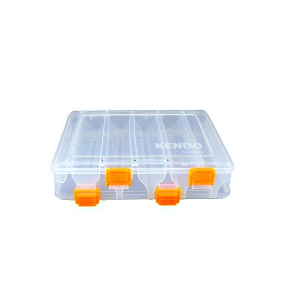 Kendo Çift Taraflı Maket Yem Kutusu 10 Gözlü 20x16.5x4.7cm (Max 13cm maketler için) ürün görseli 1