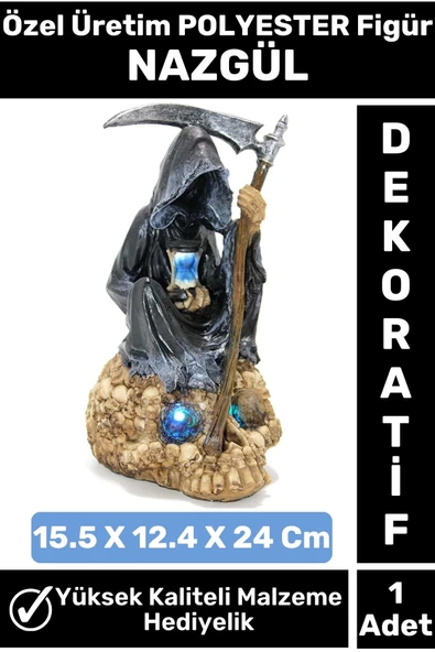 Premium Yüksek Kaliteli Şık Tasarım Dekoratif Özel Gün Hediyelik Koleksiyon Biblo POLYESTER FİGÜR ürün görseli 1