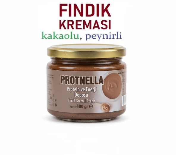 Fındık Kreması Kakaolu ve Peynirli, Yüksek protein daha az şeker, mükemmel lezzetli krem çikolata ürün görseli 1