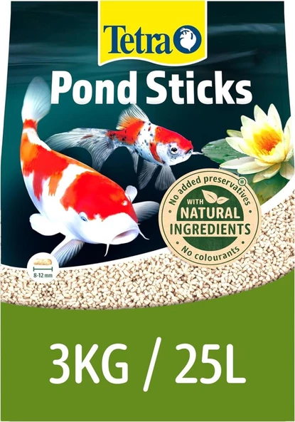 Tetra Pond Sticks Yeşil 500 gr Poşette Açık Skt:06/2027 ürün görseli 1