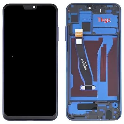 Tkgz - Honor 8X Lcd Ekran Dokunmatik Mavi Full Çıtalı ürün görseli 1