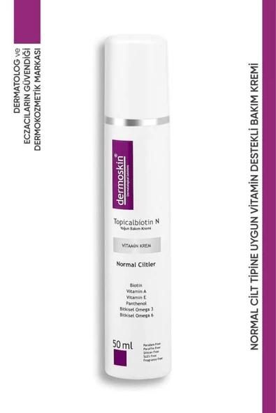 Dermoskin Topicalbiotin T Yoğun Nemlendirici Bakım Kremi 50 ml ürün görseli 1